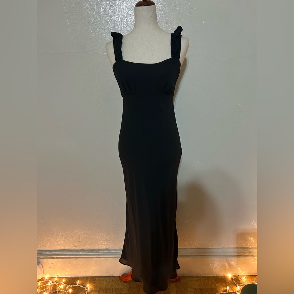 ABERCROMBIE & FITCH Elegant Black Sleeveless Dress